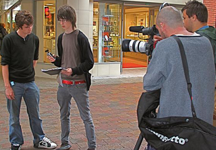 vox pop interviews